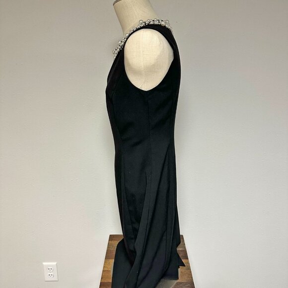 Calvin Klein Pearl Neck Sheath Dress - Picture 5 of 10